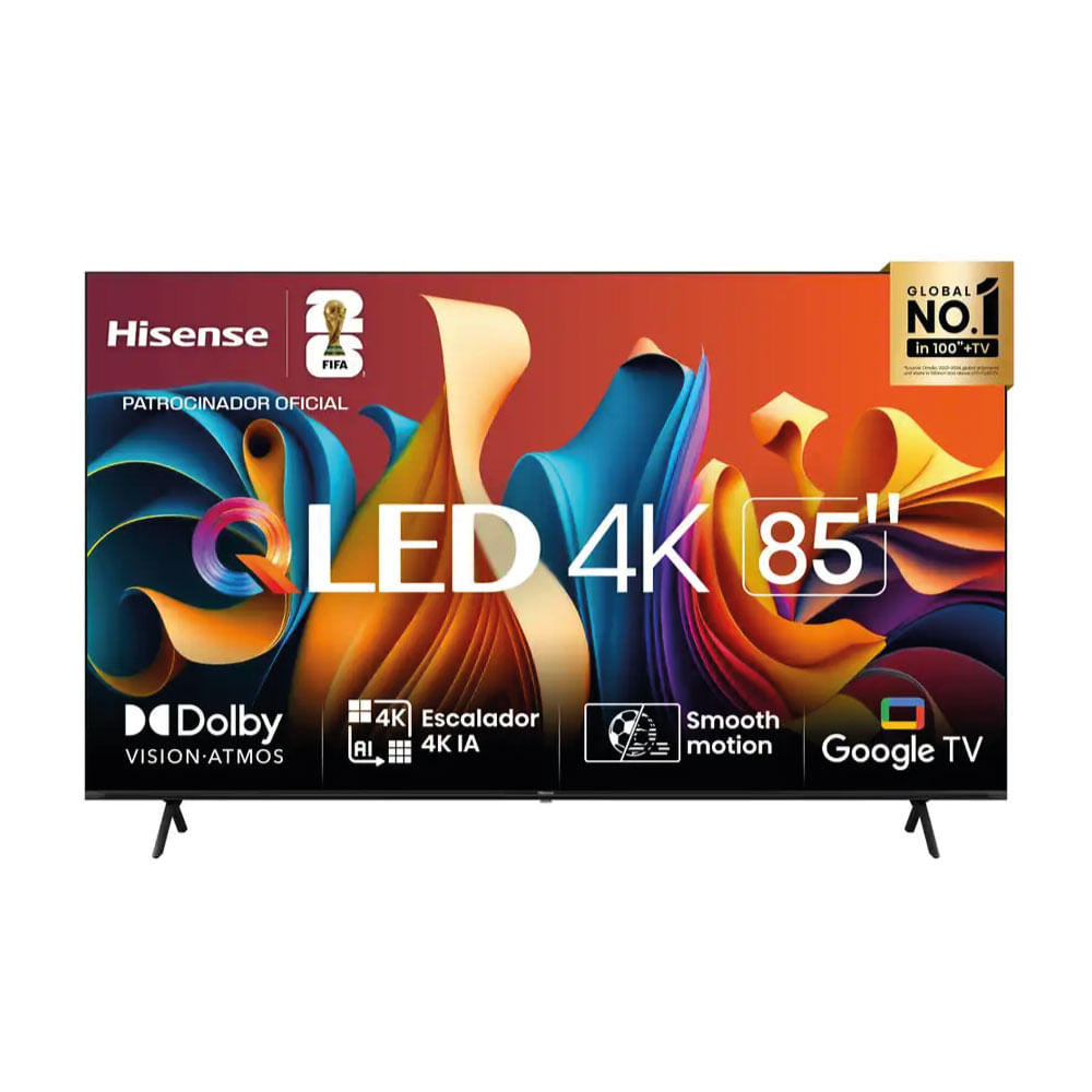 Televisor Hisense 85Q6N 85pulg 4K UHD QLED Google Tv