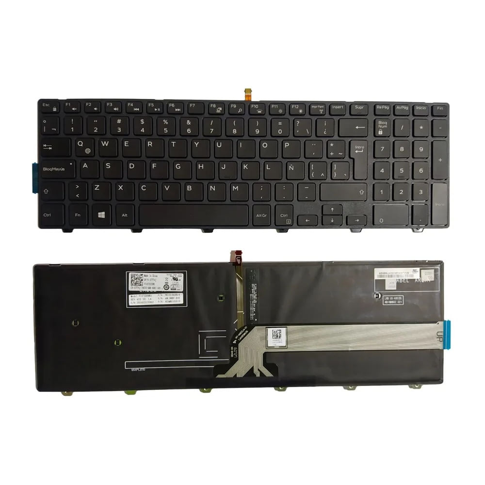 Teclado ORIGINAL Laptop DELL 15-5000 5551 5552 5555 5557 5558 5559