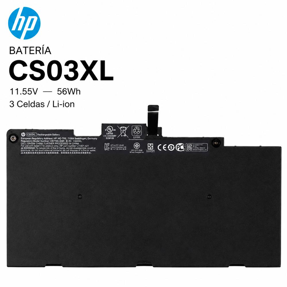Batería HP INTERNA CS03XL para Laptop