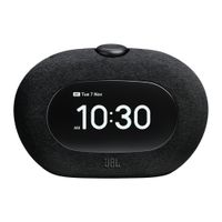 JBL Horizon 3 Radio Reloj Despertador Bluetooth 5.3 FM USB-C Negro