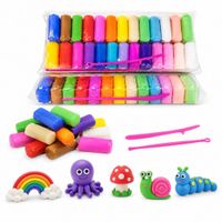 Pack x72 Masas Plastilina Colores Variados con Herramientas para Moldear