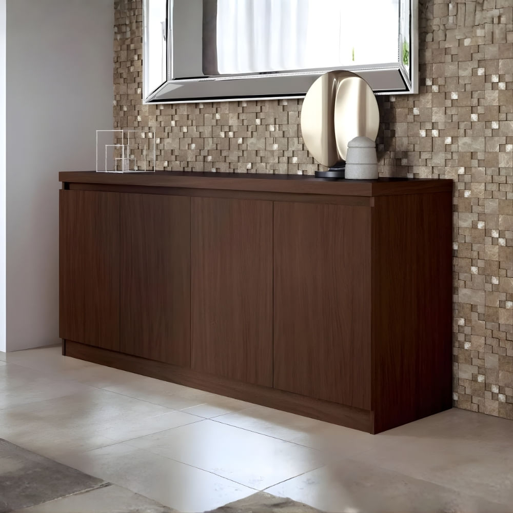 Aparador Judith 4 Puertas Chocolate - Masiva Home