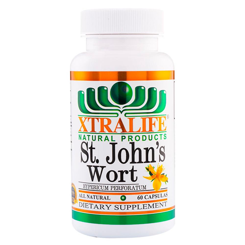 St. Johns Wort - Xtralife Natural Products - 60 Cápsulas