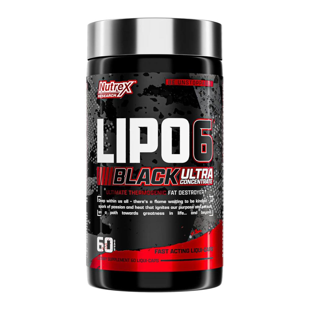 Lipo 6 Black Ultraconcentrado New 60 cápsulas Nutrex