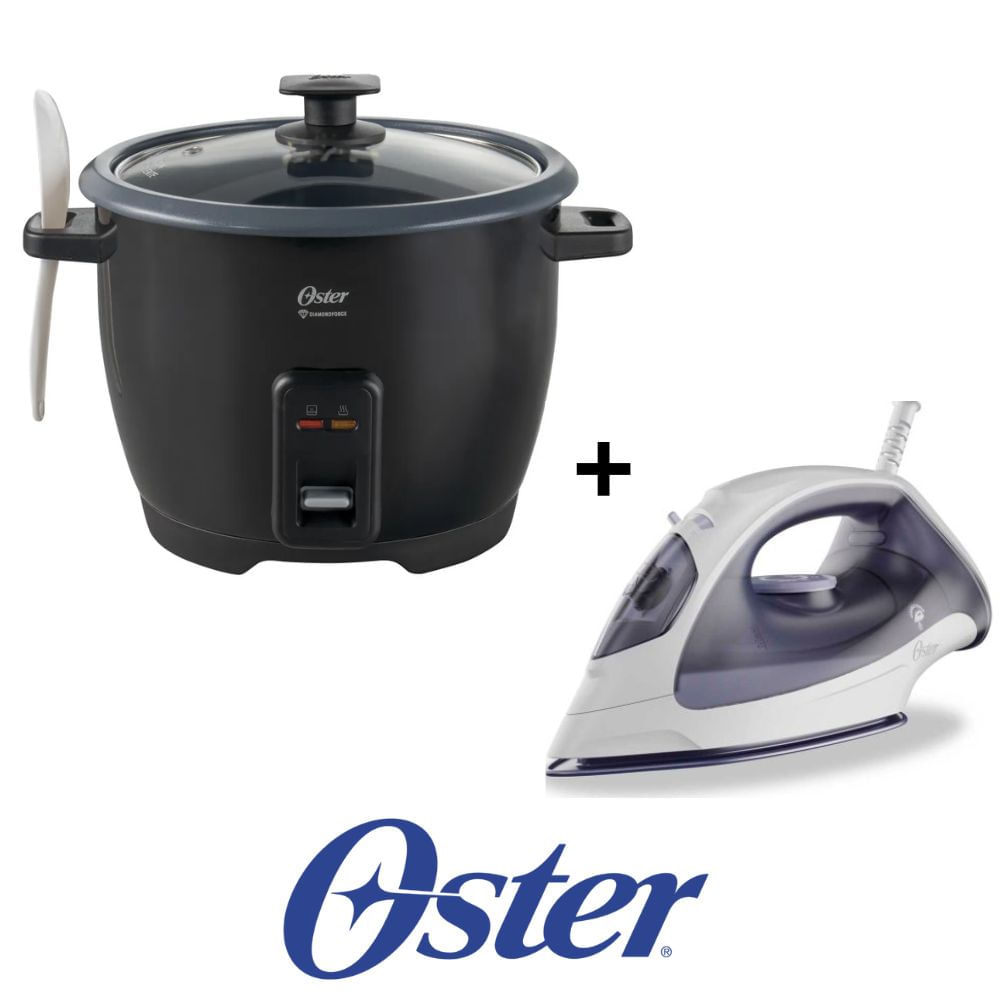 Promo Oster Arrocera 1.8 lt CKSTRCB10DFBLK -  Plancha GCSTBS3802