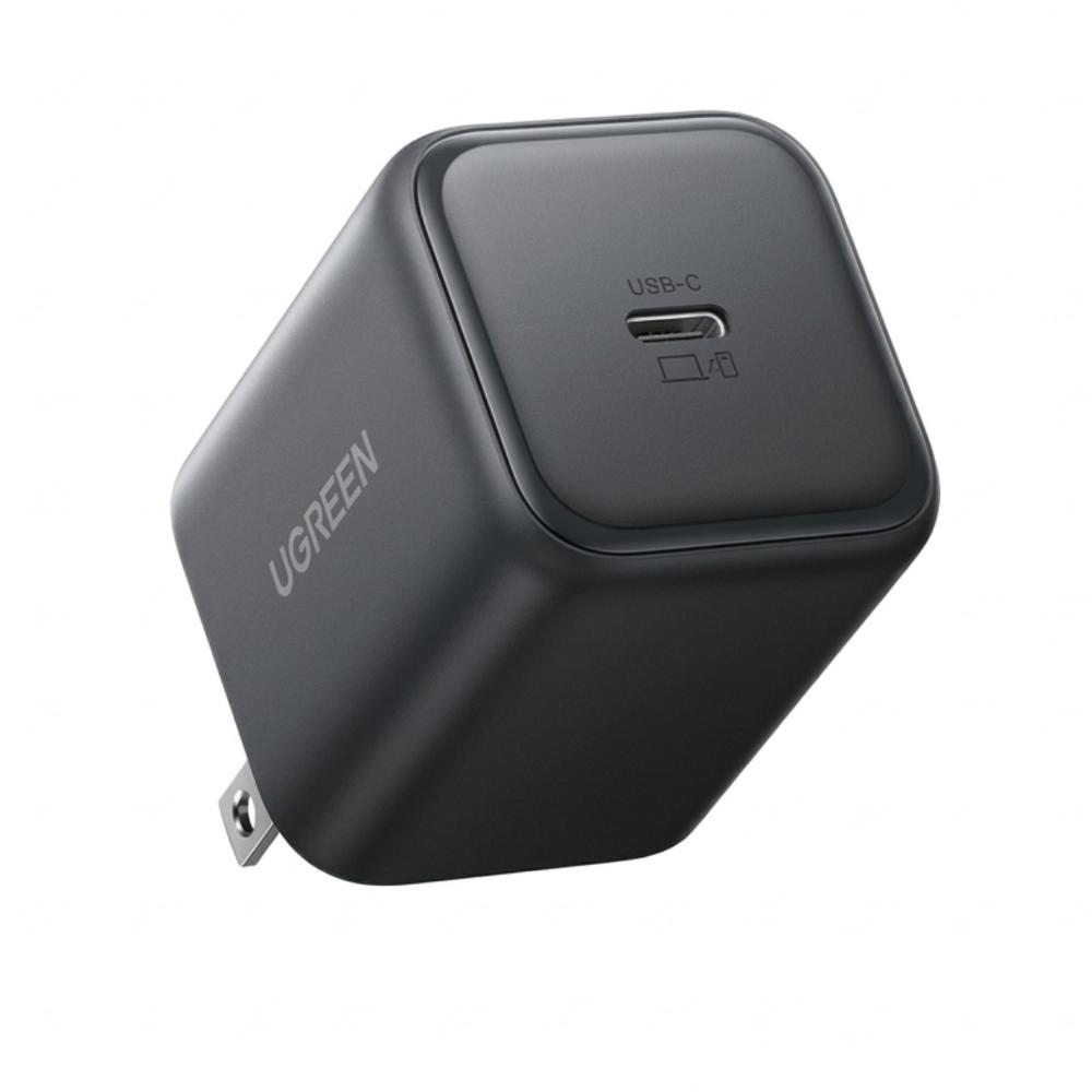 Cargador Ugreen X524 Carga Rapida Tipo C 45W GaN 65050B Negro