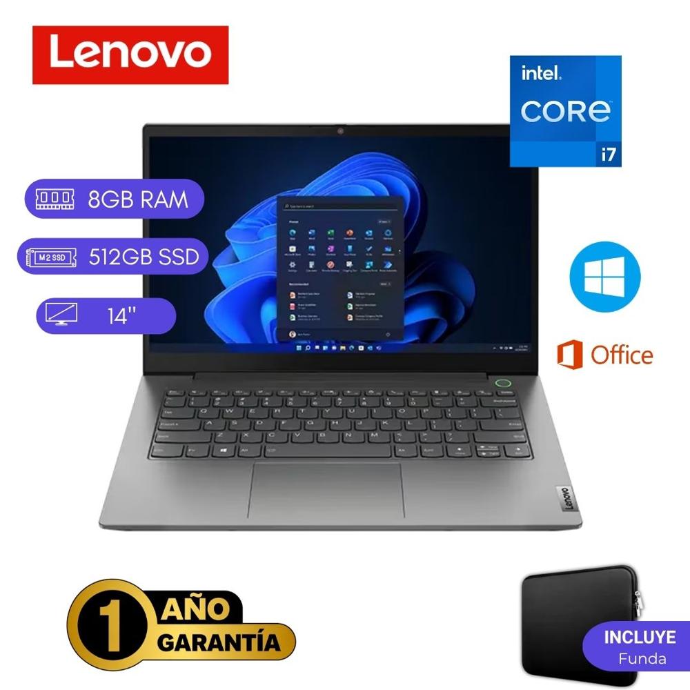 Reacondicionado Laptop  Lenovo ThinkBook 14 G4 IAP Core i7 12va 8GB RAM 512GB SSD 14""