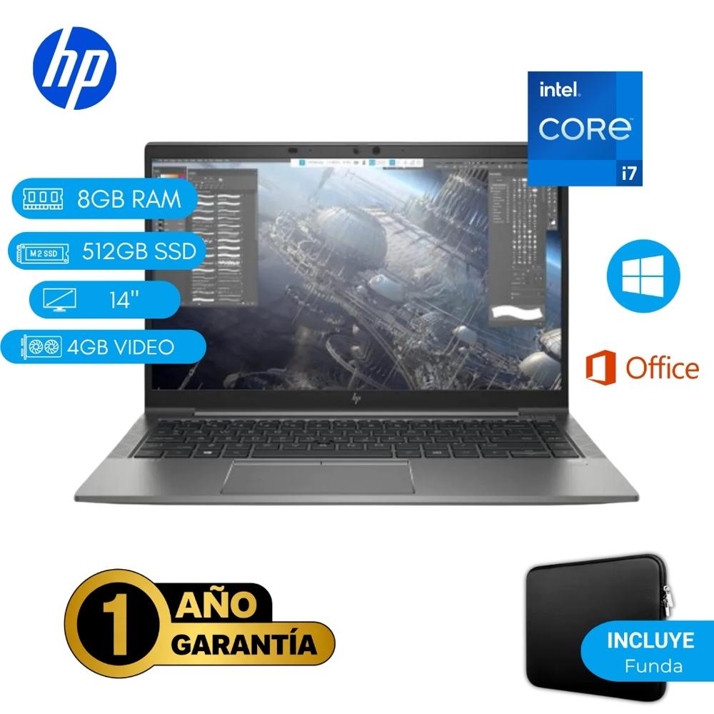Reacondicionado Laptop  HP ZBook Firefly 14 G8 Core i7 11va 8GB RAM 512GB SSD 4GB Video 14""