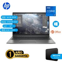 Reacondicionado Laptop HP ZBook Firefly 14 G8 Core i7 11va 16GB RAM 256GB SSD 4GB Video 14""