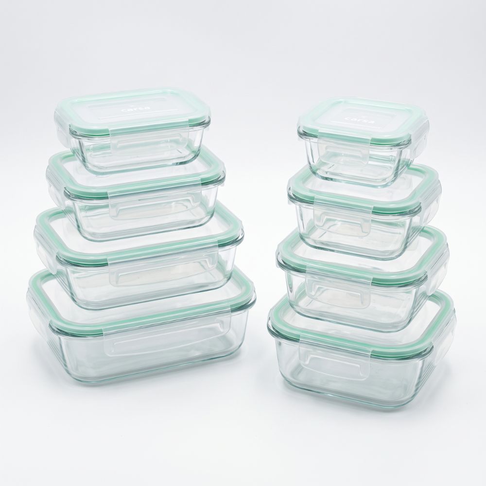 Set tapers de vidrio Carsa 8 pzas