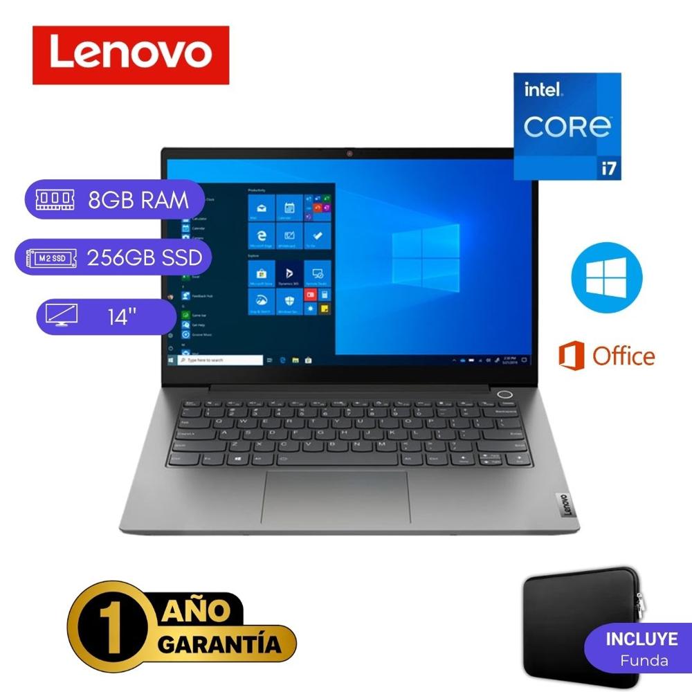 Reacondicionado Laptop  Lenovo ThinkBook 14 G2 ITL Core i7 11va 8GB RAM 256GB SSD 14""