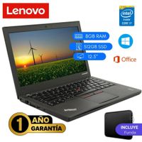 Reacondicionado Laptop  Lenovo ThinkPad X240 Core i7 4ta 8GB RAM 512GB SSD 12.5""