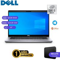 Reacondicionado Laptop Dell Latitude 5410 Core i5 10ma 16GB RAM 512GB SSD 14""