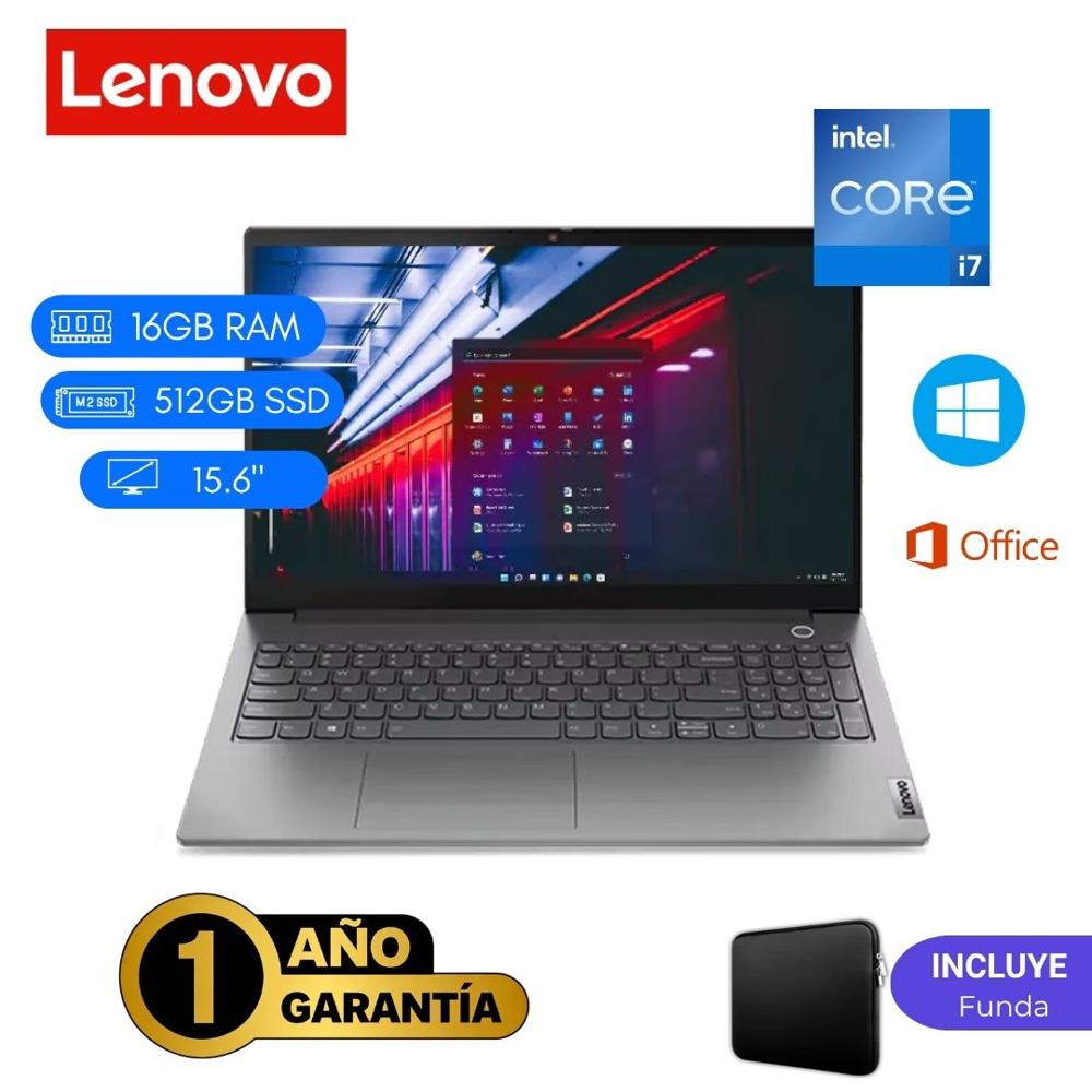 Reacondicionado Laptop  Lenovo ThinkBook 15 G2 ITL Core i7 11va 16GB RAM 512GB SSD 15.6""