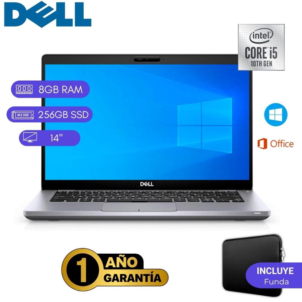 Reacondicionado Laptop  Dell Latitude 5410 Core i5 10ma 8GB RAM 256GB SSD 14""