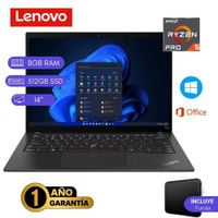 Reacondicionado Laptop  Lenovo ThinkPad T14s Ryzen 5 Pro 8GB RAM 512GB SSD 14""