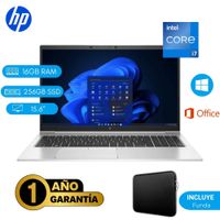 Reacondicionado Laptop  HP EliteBook 850 G8 Core i7 11va 16GB RAM 256GB M.2 SSD 15.6""