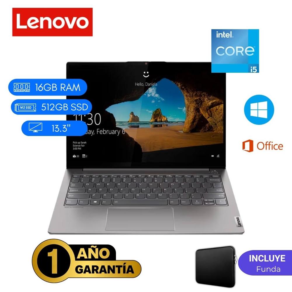 Reacondicionado Laptop  Lenovo ThinkBook 13 G2 Core i5 11va 16GB RAM 512GB SSD 13.3""
