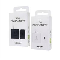 Cargador Tipo C 25W Samsung Negro Blanco