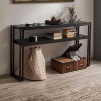 Consola Recibidor Seraphina Negro Coricha Home