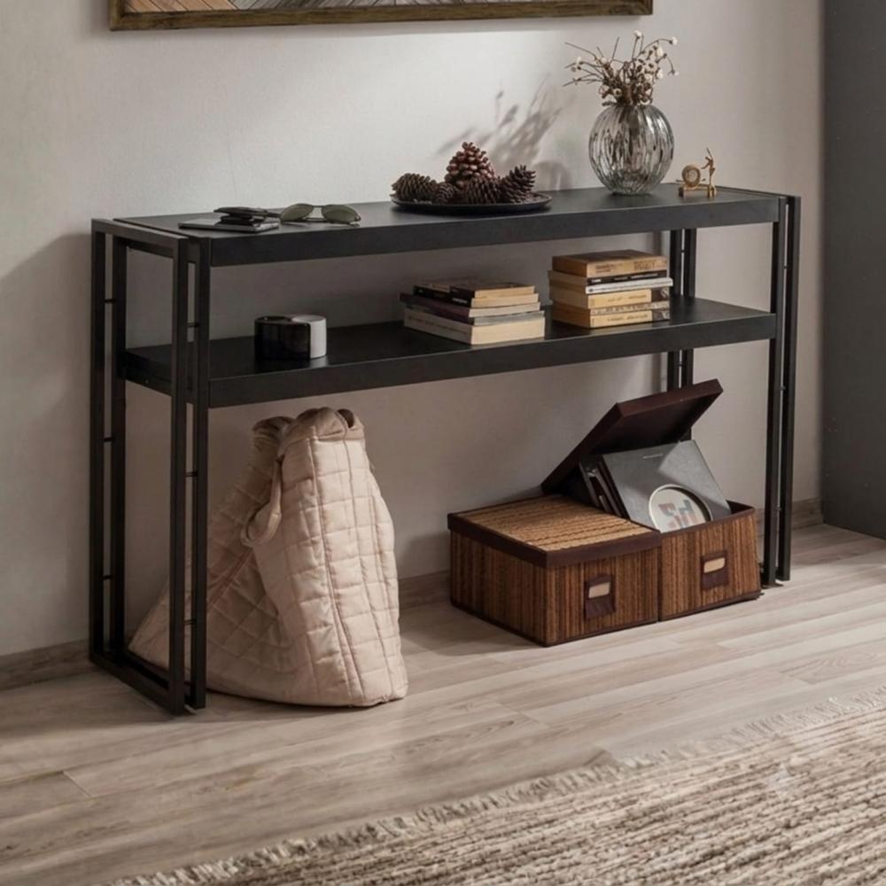 Consola Recibidor Seraphina Negro Coricha Home
