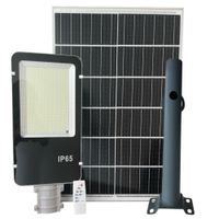 Lámpara Pastoral Reflector LED Solar Luz Blanca 400W  Panel Solar