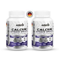Pack 2 Citrato Malato de Calcio Edenis Health 120 Cápsulas
