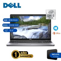 Reacondicionado Laptop Dell Latitude 5510 Core i5 10ma 8GB RAM 512GB SSD 15.6""