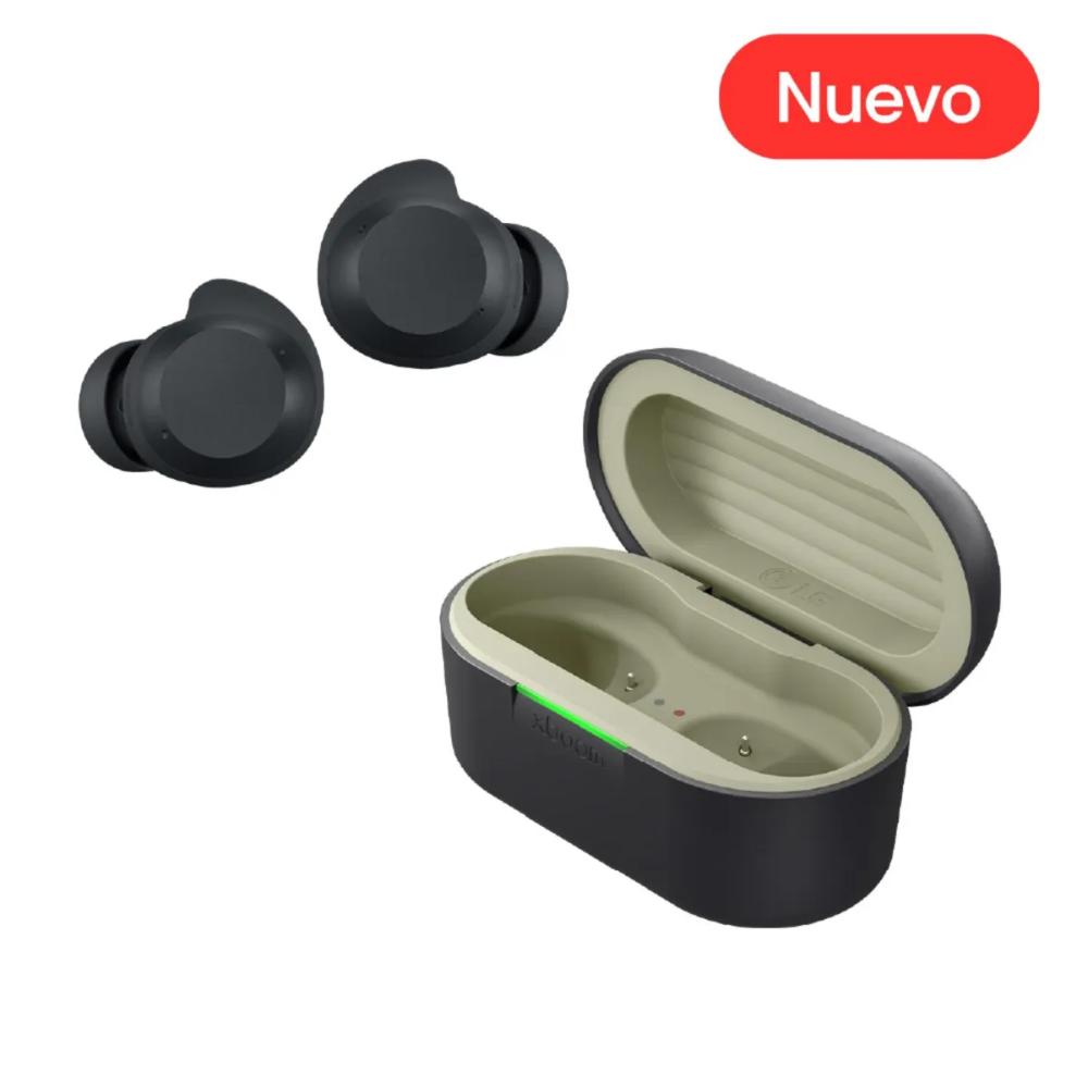 Audífonos Bluetooth LG XBOOM Buds Lite by will.i.am IPX4 - Negro