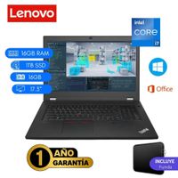 Reacondicionado Laptop  Lenovo ThinkPad P17 Gen 2 Core i7 11va 16GB RAM 1TB SSD 16GB Video 17.3""