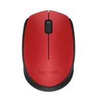 MOUSE LOGITECH M170 WIRELESS ROJO