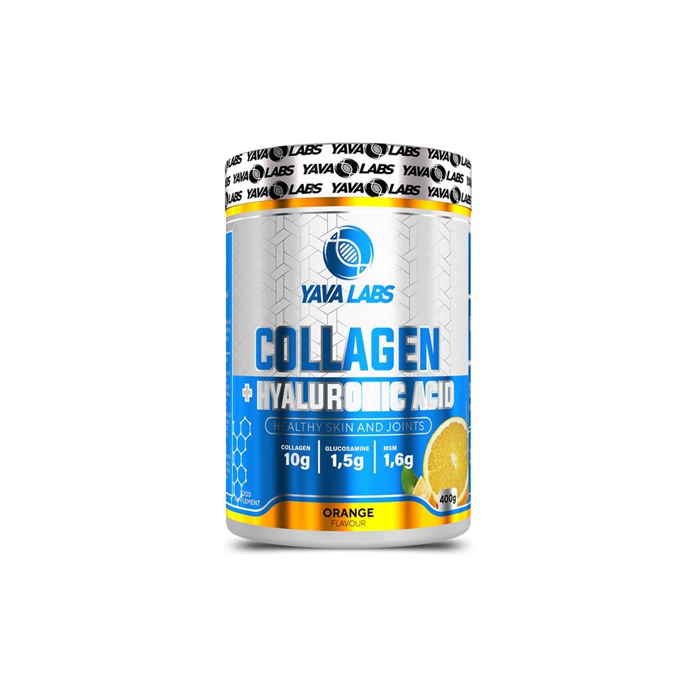 Collagen +hyaluronic Acid 400 g Yava Labs Collagen +hyaluronic Acid 400 g Orange Yava Labs