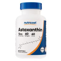 Astaxantina - Nutricost - 60 Softgels