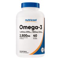 Omega 3 - Nutricost - 120 Softgels