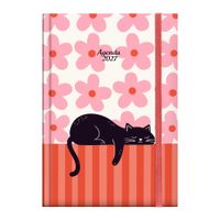 Agenda 2027 ARTESCO Trendy Cozy Cat Azul