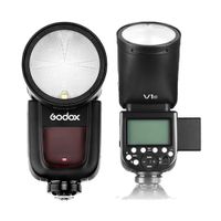 Flash Speedlite Godox V1 Round para Canon