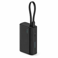Power Bank Carga Rápida 33W con Cable USB-C Integrado para Celulares y Tablets