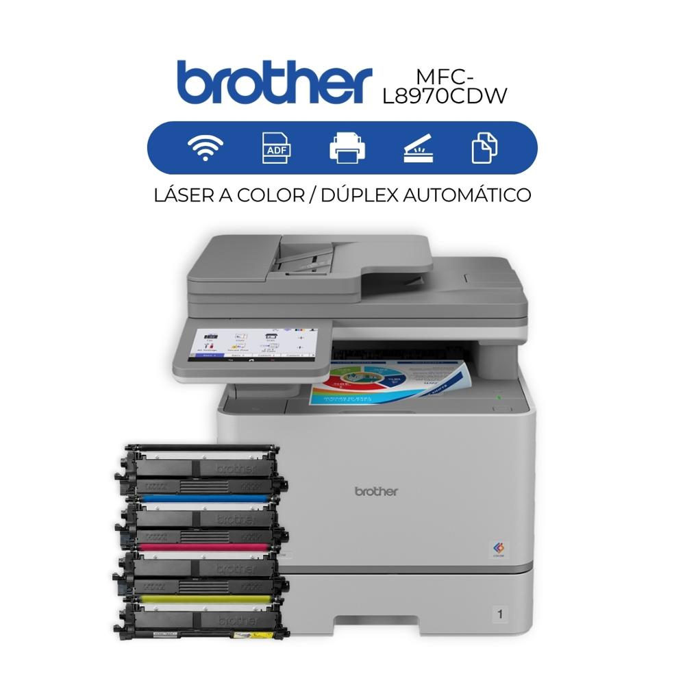 Impresora BROTHER Láser multifuncional MFC-l8970CDW