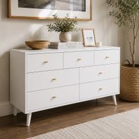 Cómoda Vintage Babilonia 7 Compartimientos Ventitas Home Blanco