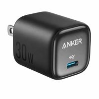 Cargador Anker 30W USB-C Carga Rapida Negro A2698J11