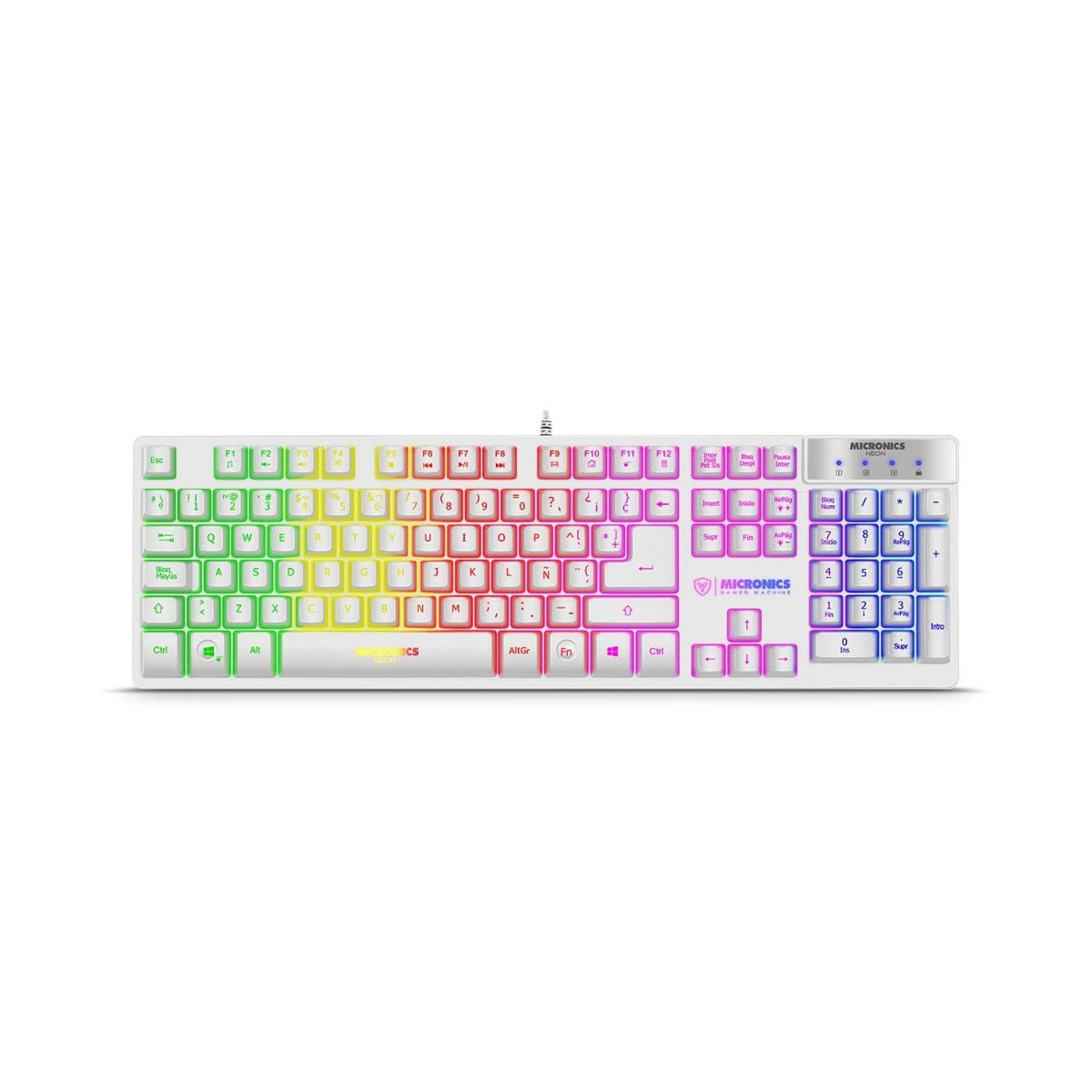 Teclado Gamer Micronics Neon K709W