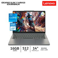 Laptop Lenovo IdeaPad Slim 3 14IRH10 14 WUXGA OLED Ci5 13420H 16Gb Ram 512Gb SSD 83K000BNLM