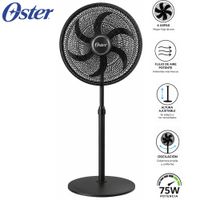 Ventilador de Pedestal Oster T1631 18. 75 W Negro