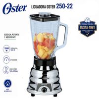 Licuadora Oster 1.25L  2 velocidades 250-022  - CROMADA
