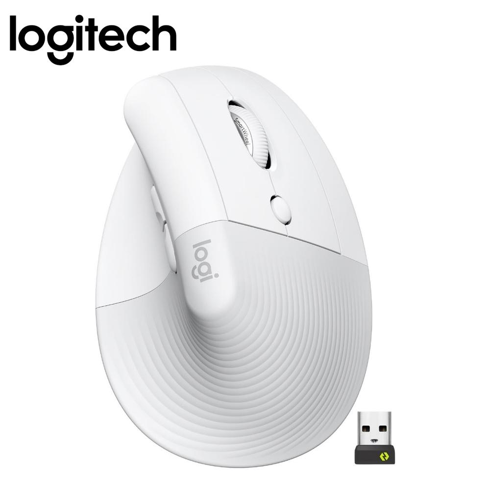 MOUSE LOGITECH LIFT VERTICAL ERGONOMIC WIRELESS BT WHITE