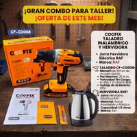 Combo Taladro percutor inalámbrico 20V