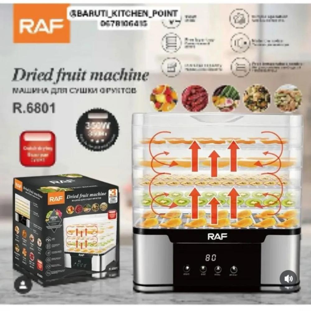 DESHIDRATADORA DE ALIMENTOS RAF MODELO CUADRADO