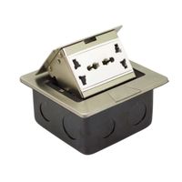 Tomacorriente para Mueble 2 Tomas Múltiples con 1 Toma En Línea OP-UTS1SL OPALUX