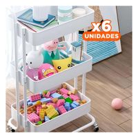 Pack6 Soporte Movil de Tres Niveles para Uso Multifuncional Y Regalo Sticker