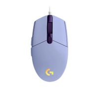 Mouse Logitech G203 Lightsync Óptico 8000 Dpi Rgb Lila